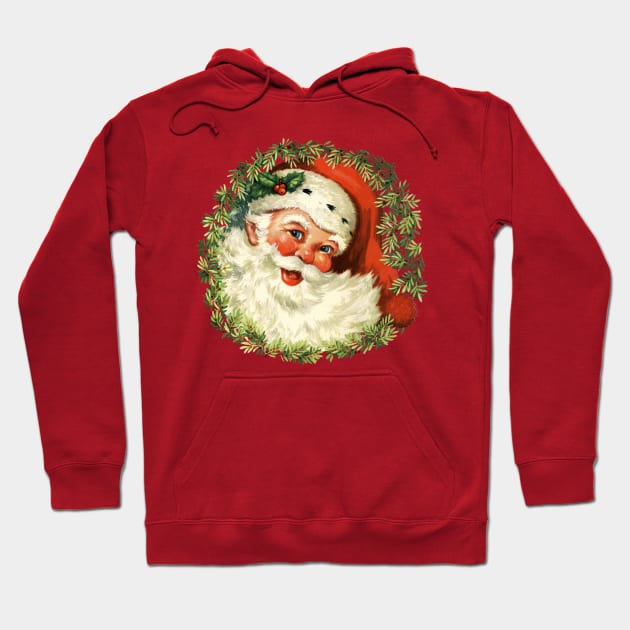 Santa Claus- Ho Ho Ho Vintage Santa 2 Hoodie by born30